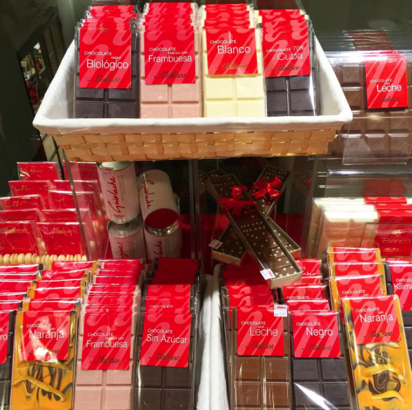 Tabletas de chocolate de Pasteler&iacute;a Mallorca